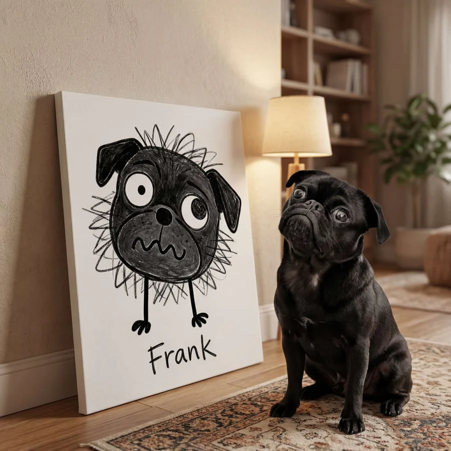 Your pet portrait