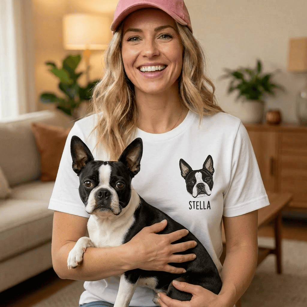 Embroidered Pet T-Shirt